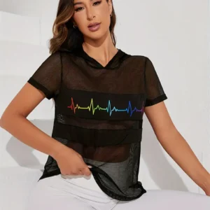 W&B Heartbeat Hooded T-Shirt