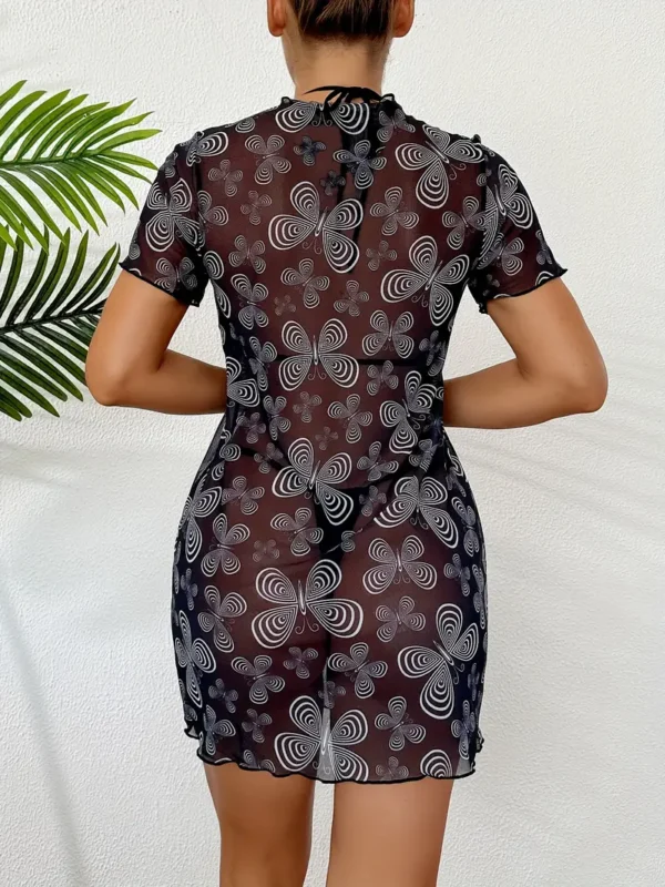 W&B Butterfly Cover Up Dress - Image 2